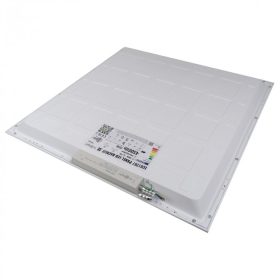 Ultrahatékony 25W-os, 4500 lumen fényerejű, 180lm/W LED panel 60x60 cm-es méretben, 4000K természetes fehér fénnyel