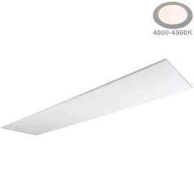 EcoLight 120x30 cm-es extra erős, 50 Wattos LED panel bekapcsolva
