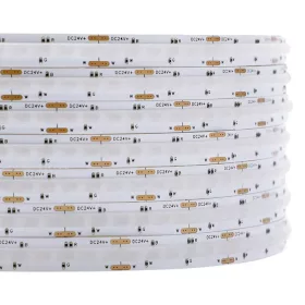   Prémium RGB+3000K COB LED szalag 24V 20W/m 896LED/méter IP20