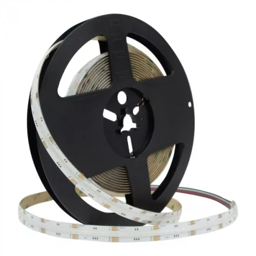 Prémium RGB+4000K COB LED szalag 24V 20W/m 896LED/méter IP20