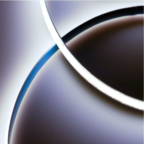 Nagy fényerejű, 12W/m teljesítményű, hideg fehér (6000K) COB LED szalag pontmentes fénnyel