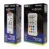 Univerzális, digitális LED vezérlő szett RF távirányítóval, RGB és RGBW címezhető szalagokhoz