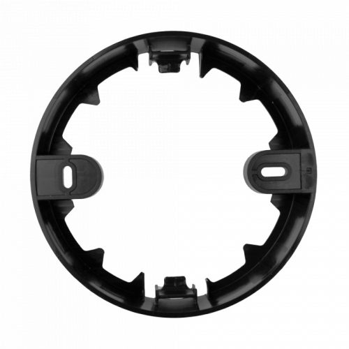 12W univerzális LED lámpa, a csomagban lévő szerelékekkel süllyesztett és falon kívüli szereléshez, fekete