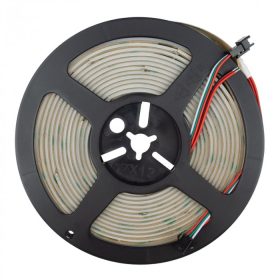 Prémium COB Digitális RGB LED szalag, ami pontmentes futófény és szivárvány effekteket hoz létre