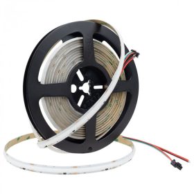 Prémium COB Digitális LED szalag RGB színekkel és dedikált 6000K-es hideg fehér fénnyel