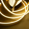 Vízálló (IP67), homogén, meleg fehér fényű COB Neon Flex LED szalag