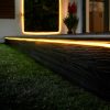 Vízálló (IP67), homogén, meleg fehér fényű COB Neon Flex LED szalag
