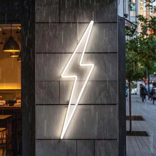 Vízálló (IP67), homogén, természetes fehér fényű COB Neon Flex LED szalag