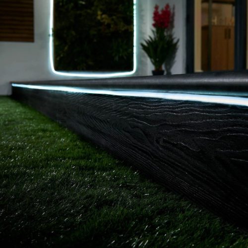 Vízálló (IP67), homogén, hideg fehér fényű COB Neon Flex LED szalag