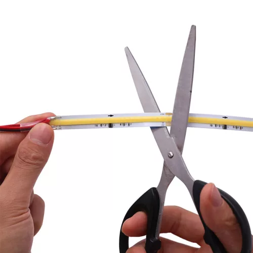 Prémium COB Digital CCT LED szalag, ami pontmentes, dinamikusan mozgó és szabályozható színhőmérsékletű fehér fényt ad.