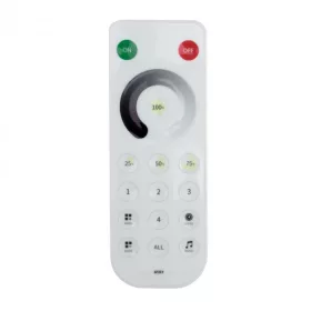 Modern, 4-zónás RF távirányító egyszínű, digitális LED szalagokhoz