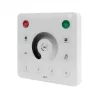 Modern, 4-zónás fali vezérlőpanel és RF távirányító egyszínű, digitális LED szalagokhoz