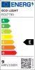 Eco Light COB LED szalag 9W/m 4000K 1080lm/m 12V IP20