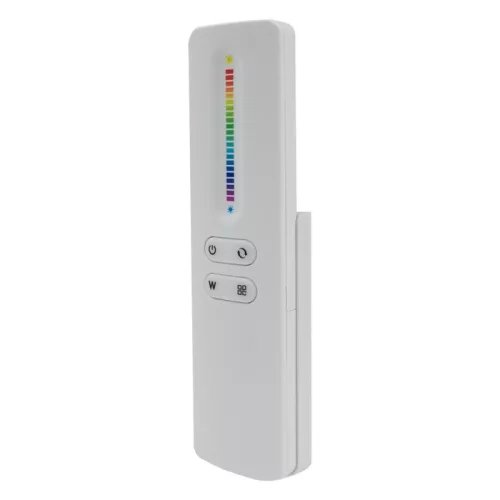 Karcsú, fehér 4 zónás okos távirányító All-in-One LED vezérlőkhöz