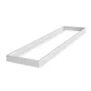 Fehér, felületre szerelhető kiemelő keret 120x30 cm-es LED panelhez