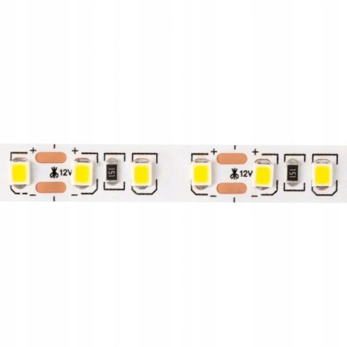 IP20 LED szalag 12V 9,6W/m 3000K 120 LED/m beltéri, meleg fehér