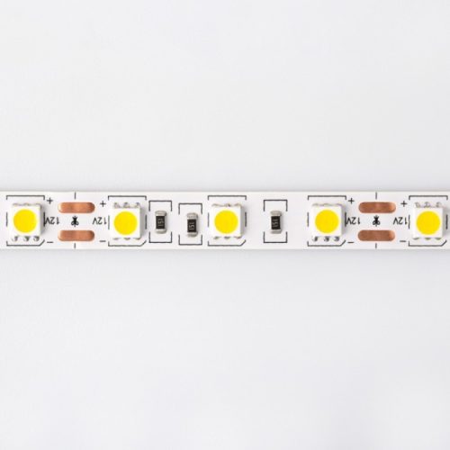Meleg fehér LED szalag 12V 60LED/m 14,4W/m SMD5050 800lm/m IP20 Eco Light