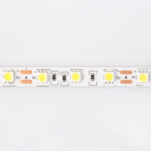 Hideg fehér LED szalag 12V 60LED/m 14,4W/m SMD5050 800lm/m IP20 Eco Light