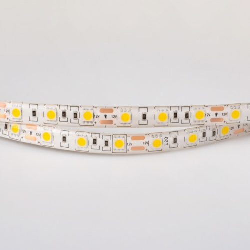 Hideg fehér kültéri LED szalag 12V 60LED/m 14,4W/m SMD5050 800lm/m IP63 Eco Light