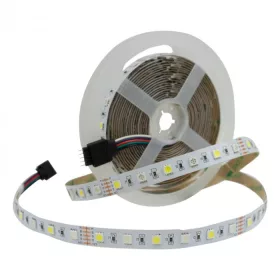 RGB+hideg fehér LED szalag 60 LED/m 14,4W/m 12V 5050