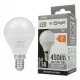 LED gömb izzó E14 5W 450lm 4000K-Eco Light