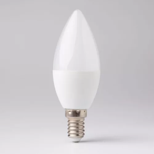 LED gyertya izzó E14 5W 450lm 4000K-Eco Light