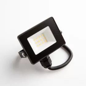 Ecolight 10W-os vízálló kültéri LED reflektor hideg fehér fénnyel
