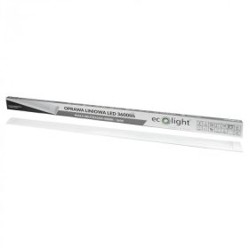   Eco Light LED pultvilágító lámpa 120cm 36W 3600lm Természetes fehér