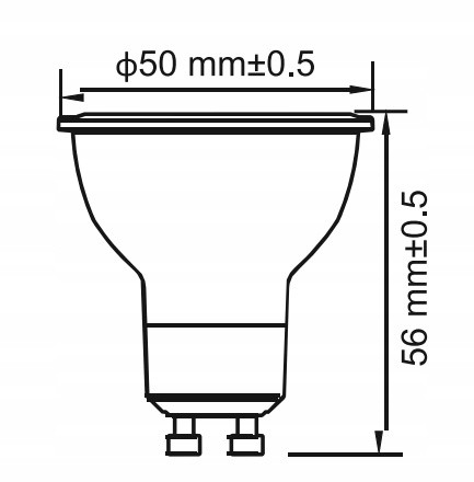 Eco Light Smart LED spot GU10 RGB+CCT 6 Watt WiFi