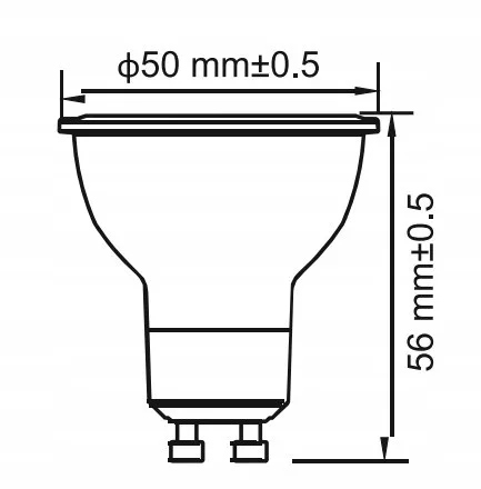 Eco Light Smart LED spot GU10 RGB+CCT 6 Watt WiFi