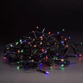   Elemes Karácsonyi Füzérsor 50 LED 5m IP44 távirányítóval MultiColor
