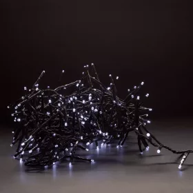   Karácsonyi Fürtös fénysor 700 LED 14 méter IP44 Hideg fehér