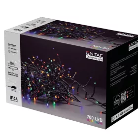   Karácsonyi Fürtös fénysor 700 LED 14 méter IP44 MultiColor