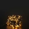 Napelemes kerti füzér 10 méter 100 LED IP44 Meleg fehér