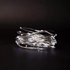 Elemes Karácsonyi Drótfüzér hideg fényű 20 LED 1 m