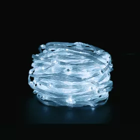   Karácsonyi Füzér Kültérre 20m 200 PVC Bevonatú Micro LED Hideg Fehér
