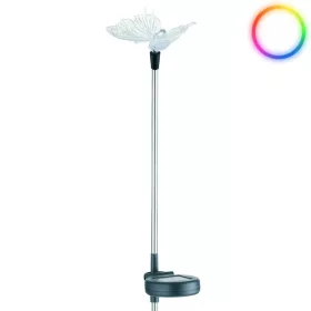RGB Napelemes Pillangó Kerti Leszúrható Dekoráció 80cm