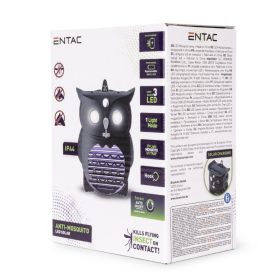 Kerti Szolár Akasztós UV-s Szúnyogirtó Lámpa – Bagoly Design