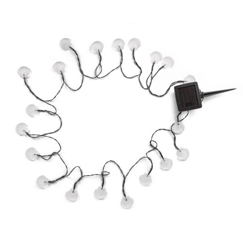 Madár alakú napelemes lámpa füzér 1.5m vezeték 5db madár