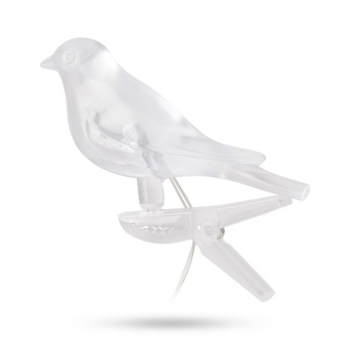 Madár alakú napelemes lámpa füzér 1.5m vezeték 5db madár