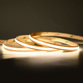 Bárhol vágható, egybefüggő fényvonalat adó COB LED szalag természetes fehér fénnyel