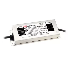    Mean Well Dimmelhető LED tápegység 60W 12V IP65 ELG-75-12B