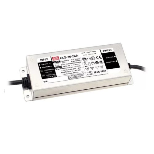  Mean Well Dimmelhető LED tápegység 60W 12V IP65 ELG-75-12B