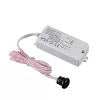Bútorlapba süllyeszthető közelségérzékelős dimmer 5A 220V kerek fekete