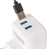 Konnektorba dugható éjjeli fény mozgásérzékelővel és USB csatlakozóval 1,5W Meleg fehér