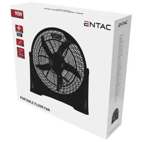 Ipari Padló Ventilátor 50cm, 90W – Brutális Teljesítmény