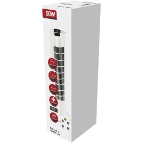   Elegáns Torony Ventilátor Távirányítóval – 73cm, Időzítővel