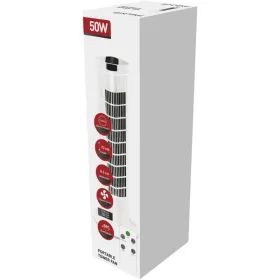   Elegáns Torony Ventilátor Távirányítóval – 73cm, Időzítővel