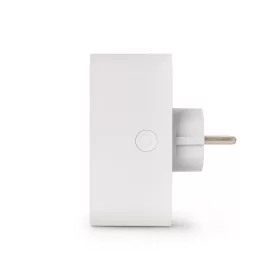Avide Wible fehér Wi-Fi okos dupla konnektor adapter áramfogyasztás mérővel és távvezérléssel