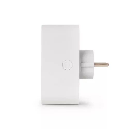 Avide Wible fehér Wi-Fi okos dupla konnektor adapter áramfogyasztás mérővel és távvezérléssel